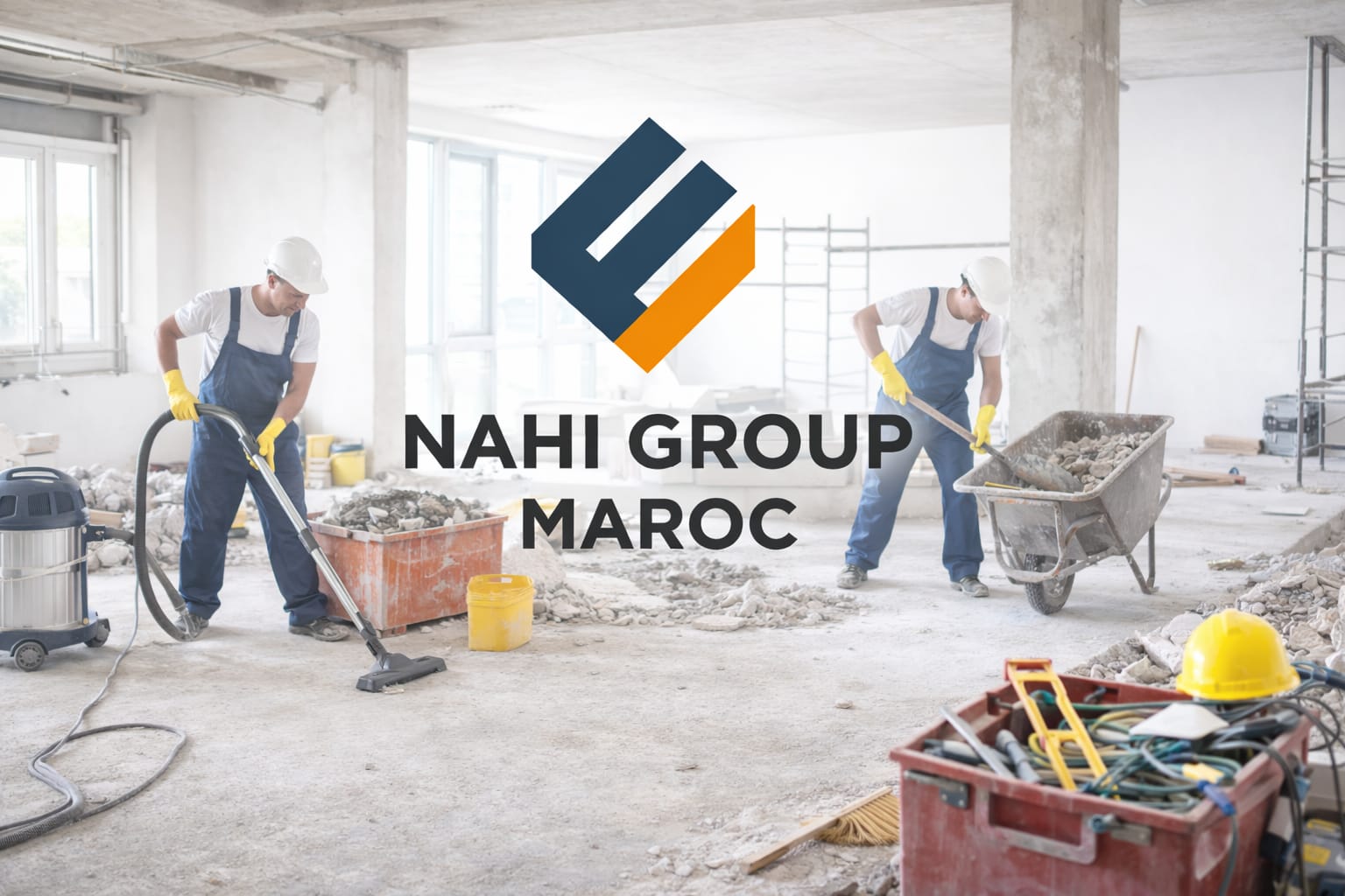 Nettoyage fin de chantier