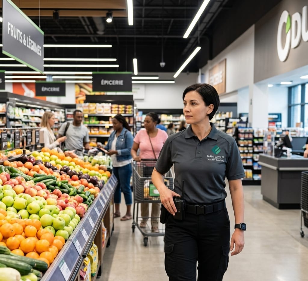 Agent de Sécurité – Supermarché