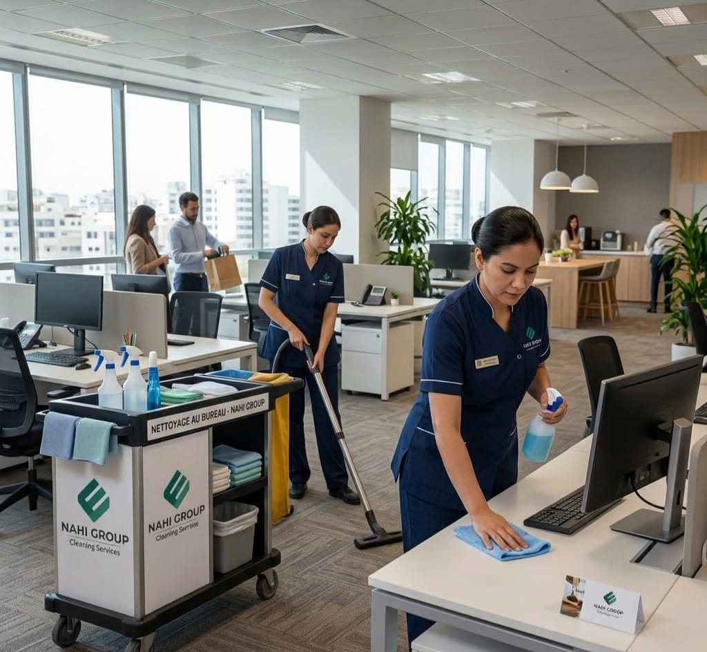 Nettoyage de bureaux
