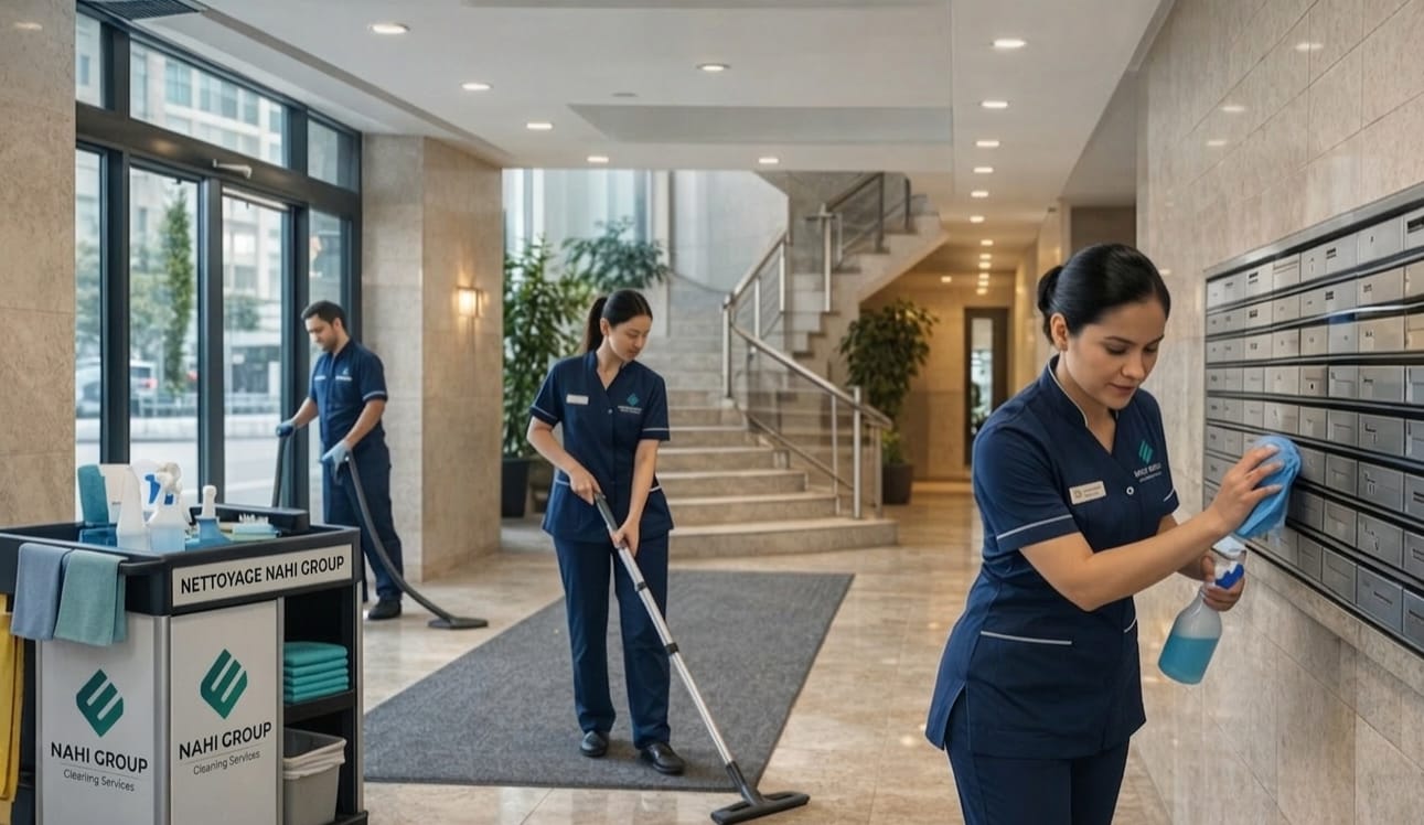 Nettoyage Immeubles & Résidences